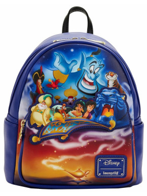 Saco mochila Loungefly Aladdin 30º Aniversário Disney
