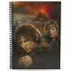 LIBRETA EFECTO 3D FRODO Y SAM EL SE