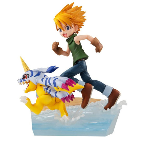 Yamato Ishida & Gabumon Digimon Adventure Serie G.E.M.