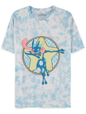 T-shirt bleu Pokémon Greninja