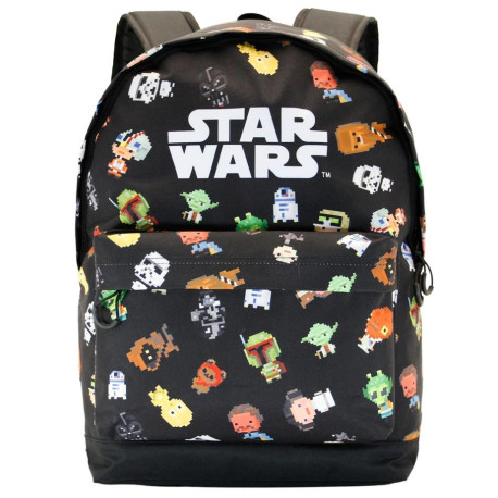 Mochila Star Wars Personagens Pixel