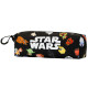 Star Wars Chibi Estuche Portatodo Cuadrado FAN, Negro