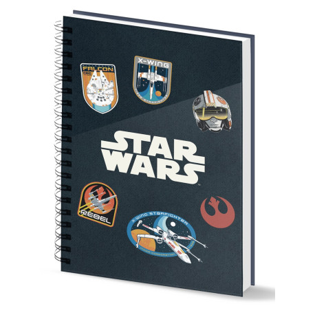 Caderno A5 Star Wars Navios da Aliança