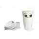 TAZA DE VIAJE CERAMICA HARRY POTTER HEDWIG