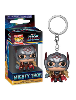 Llavero Mini Funko Pop! Mighty Thor Thor: Love & Thunder
