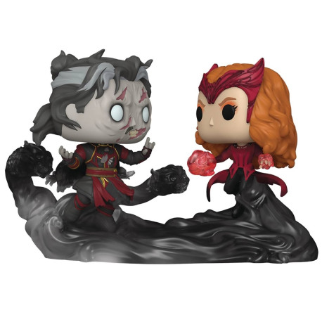 Funko Pop ! Moments Dead Strange & Scarlet Witch Doctor Strange dans le Multivers de la Folie