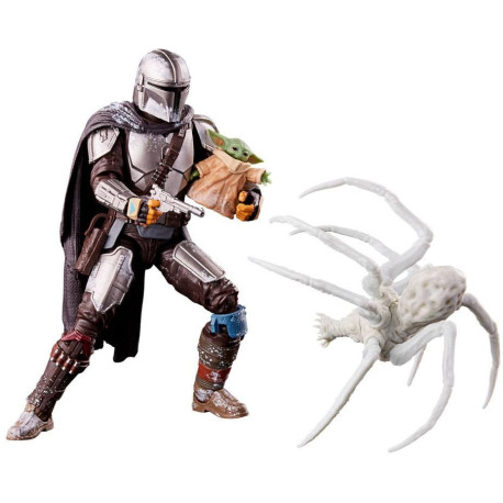 Star Wars The Mandalorian Black Series Figuras 2021 Mandalorian & Grogu (Maldo Kreis) 15 cm