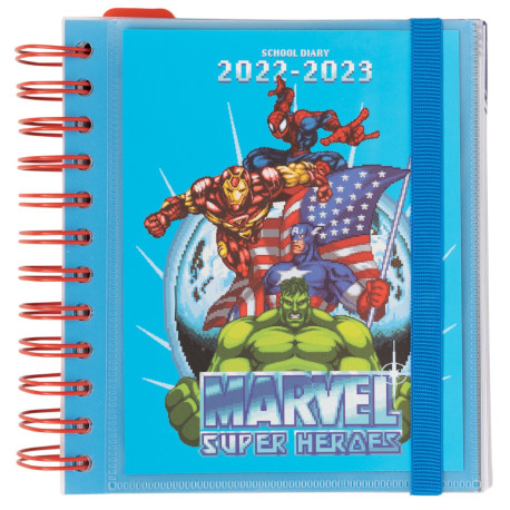 AGENDA ESCOLAR 2022/2023 DIA PAGINA M 11 MESES MARVEL CLASSIC