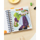 AGENDA ESCOLAR 2022/2023 DIA PAGINA M 11 MESES DRAGON BALL