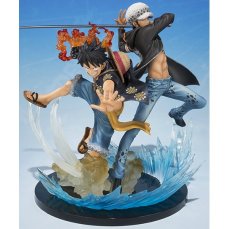 Figure Luffy & Trafalgar 5e Anniversaire