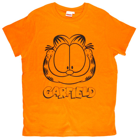 Camiseta Naranja Garfield