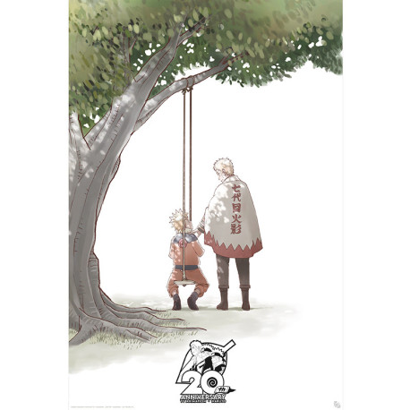 NARUTO SHIPPUDEN - Poster "20 years anniversary" (91.5x61)