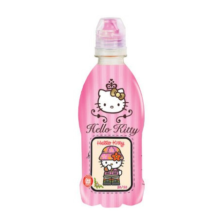 Bebida de Fresa y Frambuesa Hello Kitty