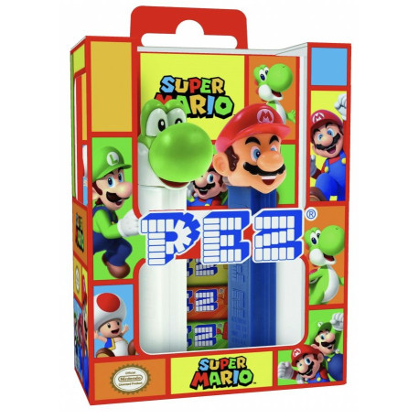 Dispensador de Caramelos PEZ Super Mario
