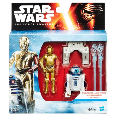 Pack Figuras Star Wars R2D2 y C3PO