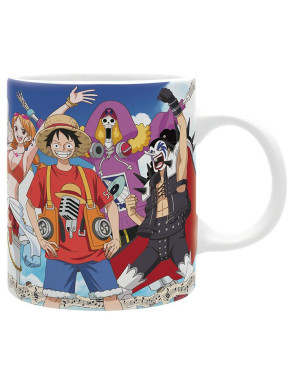 Monkey D. Luffy Caneca One Piece Wanted Anime Com Saquinho Para Caneca