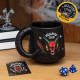 Caneca Stranger Things Hellfire Club em relevo