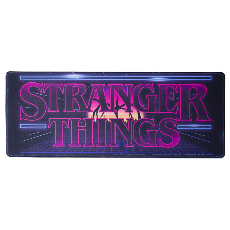 Alfombra de escritorio Stranger Things Logo Arcade