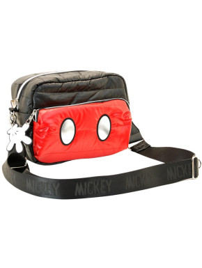 Mickey Mouse Air Bolso IBiscuit Padding, Negro