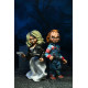 Lot de 2 figurines de la mariée de Chucky Chucky & Tiffany 14 cm NECA