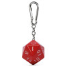 Stranger Things 3D Llavero caucho D20 6 cm