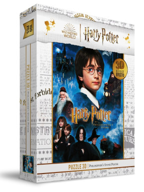 Puzzle Lenticular Harry Potter e a Pedra Filosofal