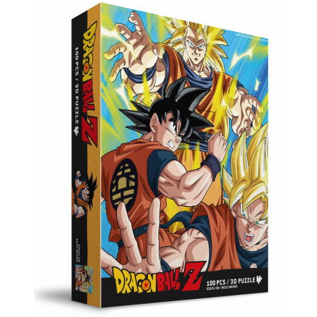 Goku Dragon Ball Puzzle lenticulaire 100 pièces