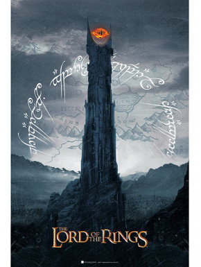 LORD OF THE RINGS - Poster « Sauron tower» (91.5x61)