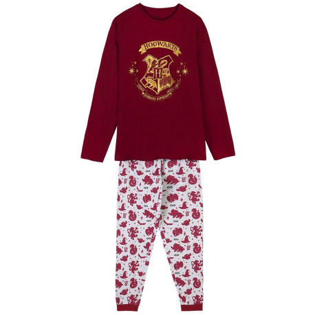 Pijama Largo Chica Harry Potter Hogwarts 