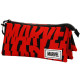 Marvel Cut Estuche Portatodo Triple ECO, Rojo