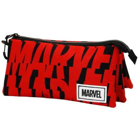 Estojo Tripla Marvel Logótipo