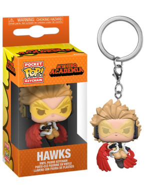 My Hero Academia Llaveros Pocket POP! Vinyl Hawks 4 cm Expositor (12)