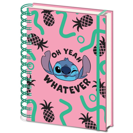 Caderno A5 Stitch Disney Oh Yeah