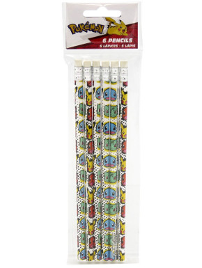 Conjunto de lápis Pokemon