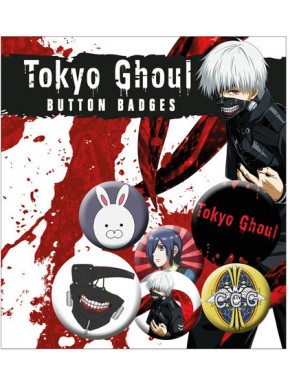 Pack chapas Tokyo Ghoul