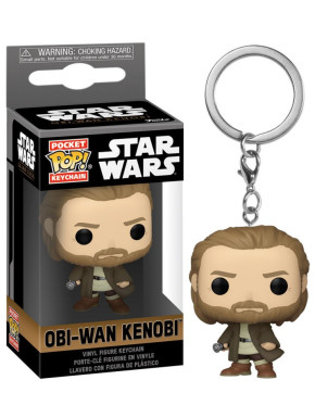 Star Wars: Obi-Wan Kenobi Llaveros Pocket POP! Vinyl Obi-Wan Kenobi 4 cm Expositor (12)