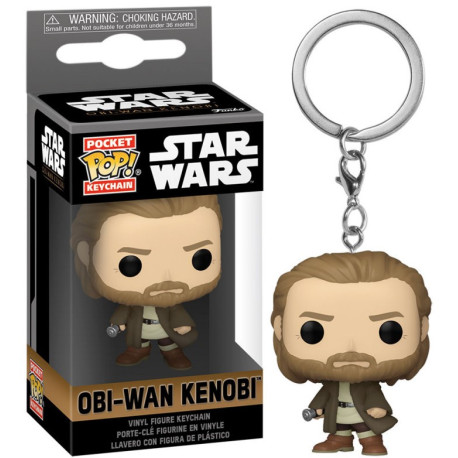 Mini-Chaveiro Funko POP! Obi-Wan Kenobi