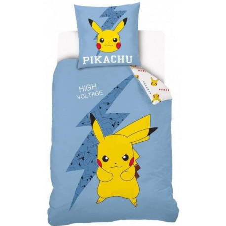 Capa de Edredon Algodão Pikachu Pokemon