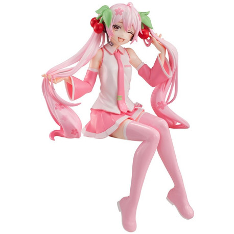 HATSUNE MIKU - Sakura Miku Wink Ver.  - Noodle Stopper - 16cm