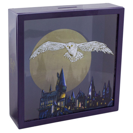 Caixa de Dinheiro Harry Potter Hedwig