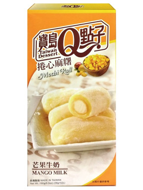 Mochis de mango y leche