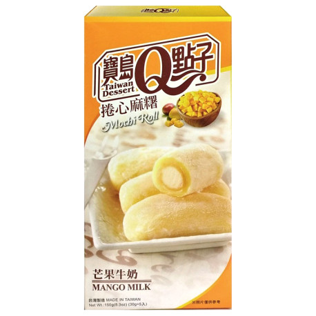 Mochis de manga e leite 
