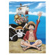 Manta polar One Piece Luffy Cotton