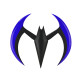 BATARANG BLUE WITH LIGTHS REPLICA 20 CM BATMAN BEYOND PROP REPLICA