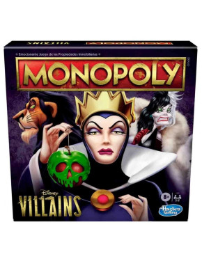 JUEGO DE MESA MONOPOLY DISNEY VILLANOS