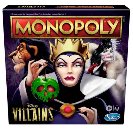 JUEGO DE MESA MONOPOLY DISNEY VILLANOS