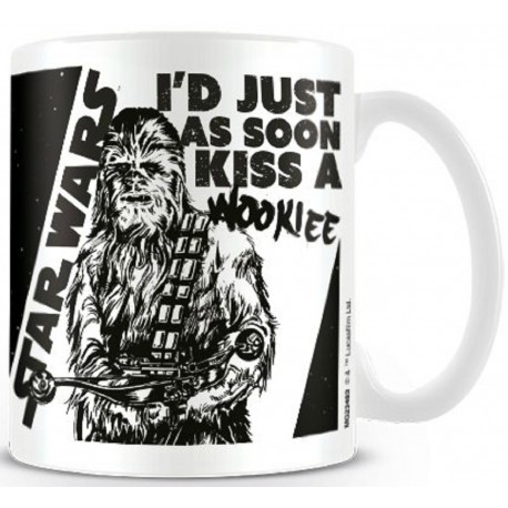 Taza Kiss a Wookie