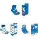 Set de 3 pares de calcetines Sonic