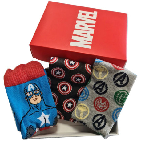 DC Comics paquete de 3 pares Marvel Calcetines para hombre oficiales 