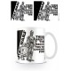 Taza Droids Blanco Y Negro